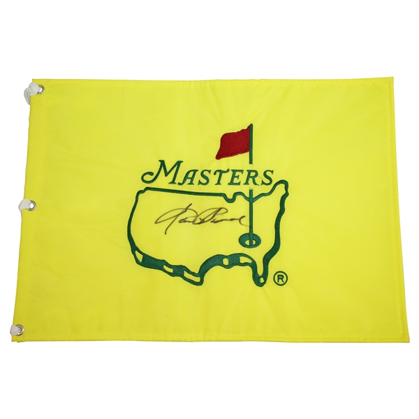 Sam Snead Signed Undated Masters Embroidered Flag FULL JSA #X88299