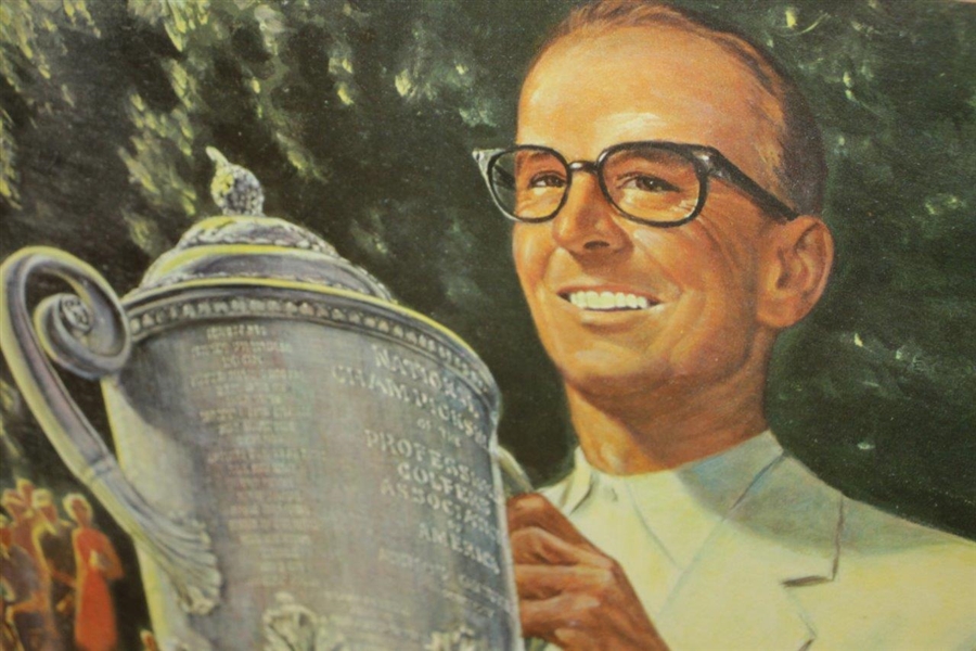 Circa 1962 Spalding Jerry Barber 1961 PGA Champion Broadside Advertisement