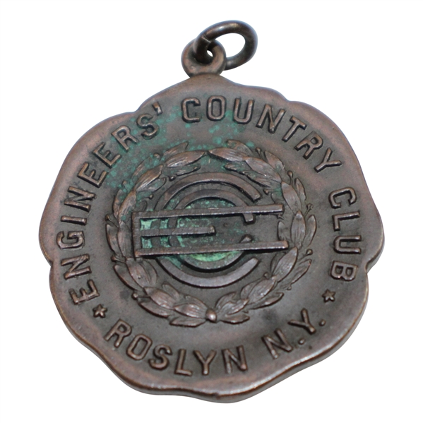 Undated Engineers Country Club Red Cross Medal - Rosyln, N.Y.