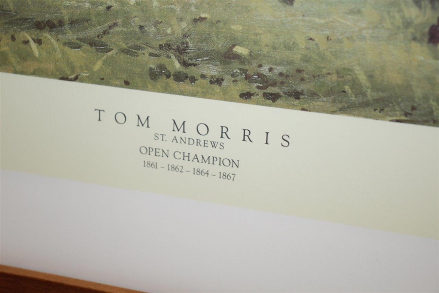 1986 Old Tom Morris Ltd Ed Print by Artist Arthur Weaver St Andrews Open Champion - 438/650