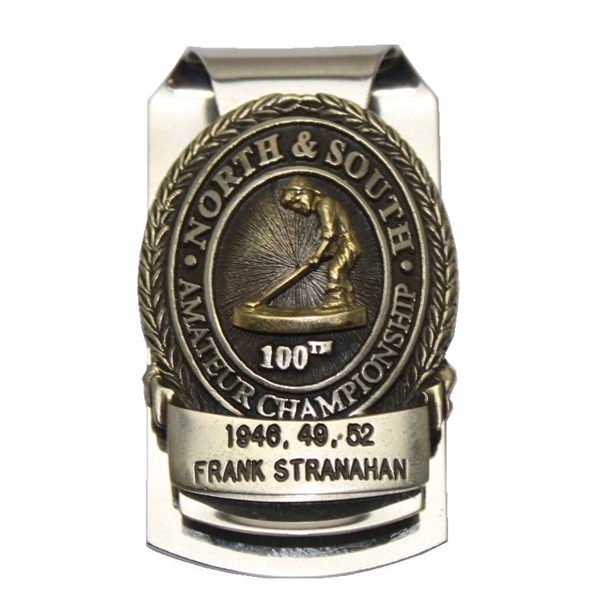 Frank Stranahan's Personal Money Clip - 100th Anniversary of North/South Amateur 