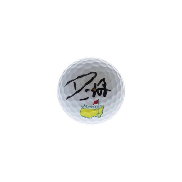 Danny Willet Autographed Signed Titleist Masters Golf Ball - JSA Certified Authentic