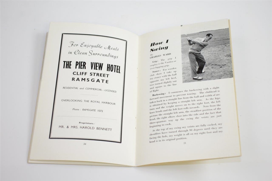 Vintage St. Augustine's Golf Club Official Handbook