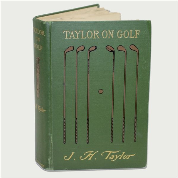 1903 'Taylor on Golf' Book by J.H. Taylor