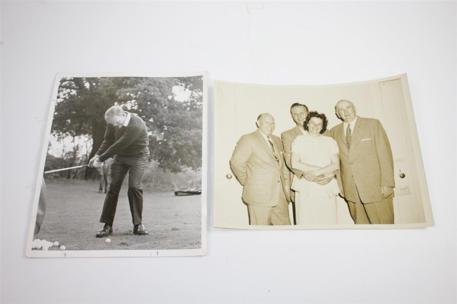 Six Assorted Arnold Palmer Wire Photos