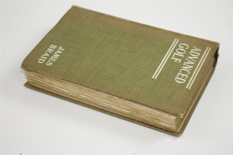1908 'Advanced Golf' Golf Book by James Braid