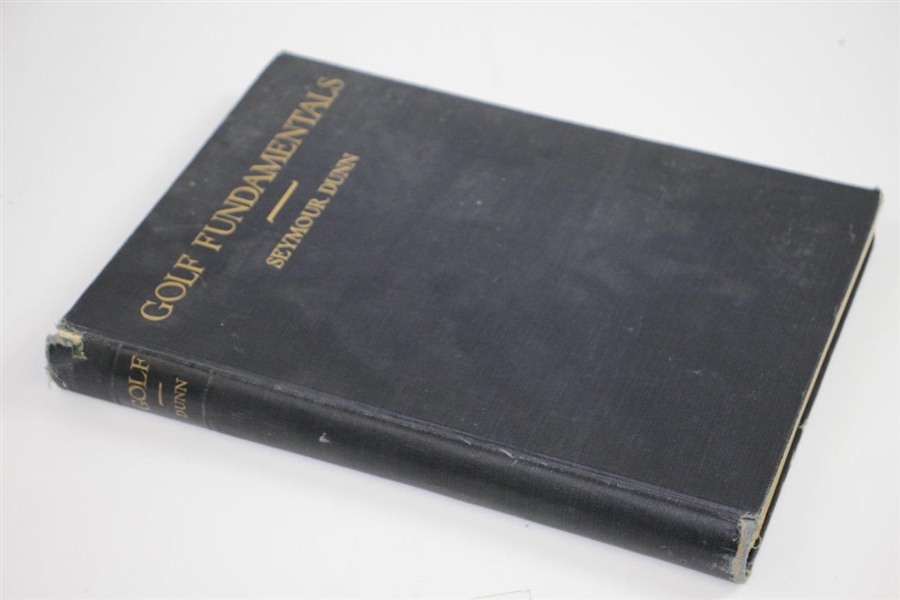 1922 'Golf Fundamentals' Book by Seymour Dunn