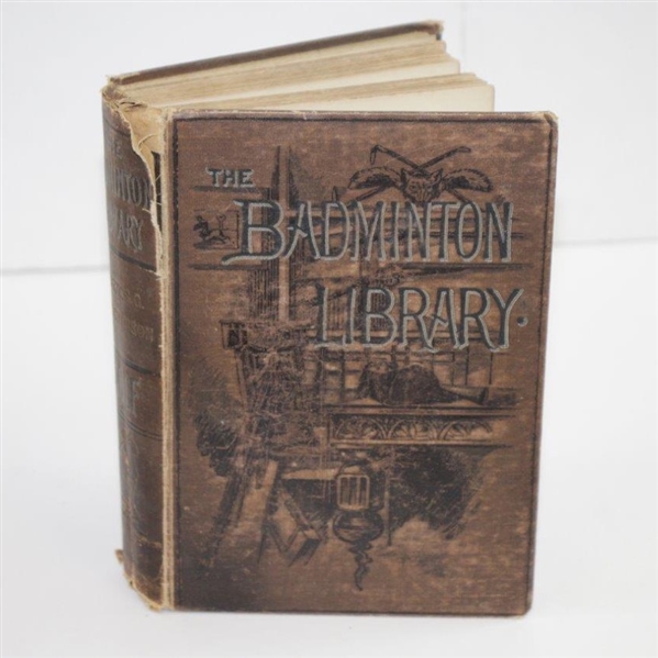 1890 'The Badminton Library' Book by Horace G. Hutchinson