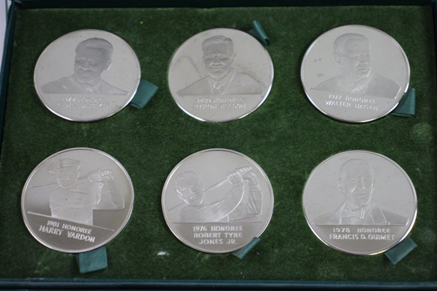 Memorial Tournament Commemorative Six Medal Set in Original Box