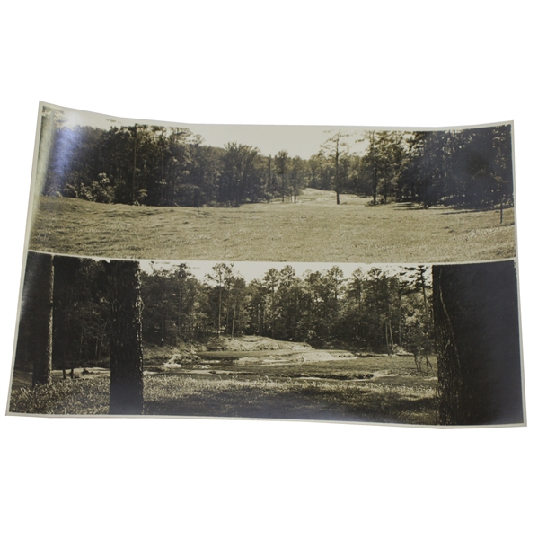 Early 1930's Augusta National Golf Club Original Photo of Amen Corner Holes