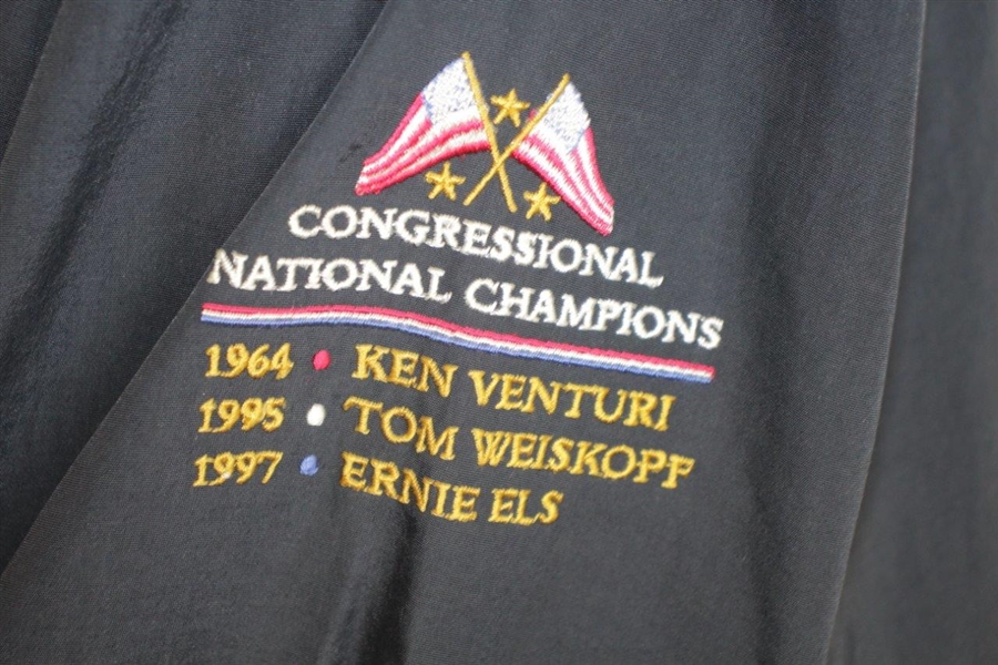 Ken Venturi's Personal Congressional CC 75th Anniversary Past Champions Windjacket