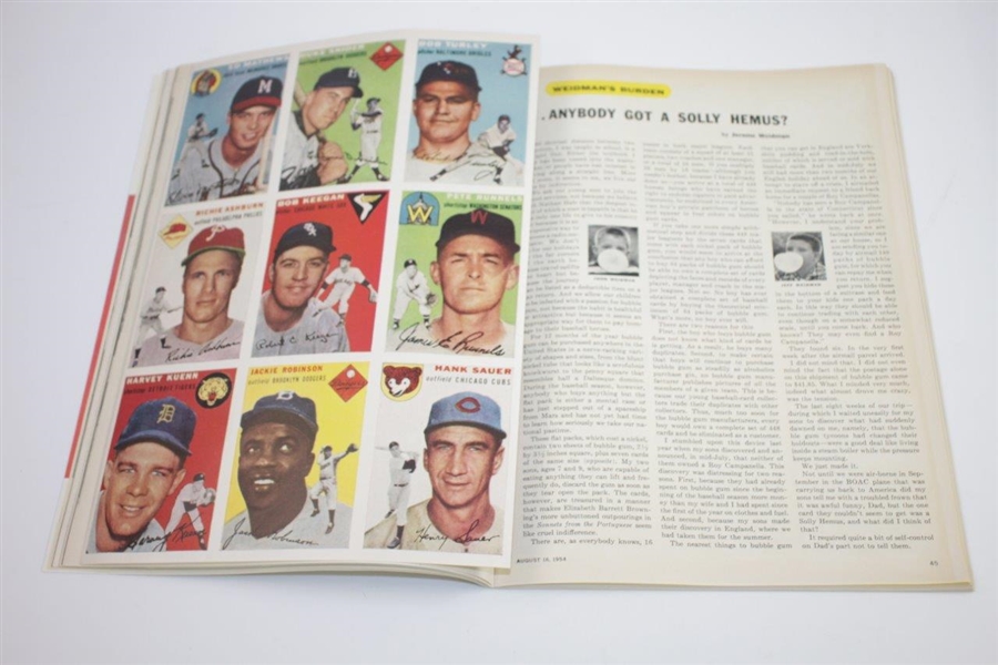 Ken Venturi's Personal Sports Illustrated Magazine - August 16, 1954 - First Issue