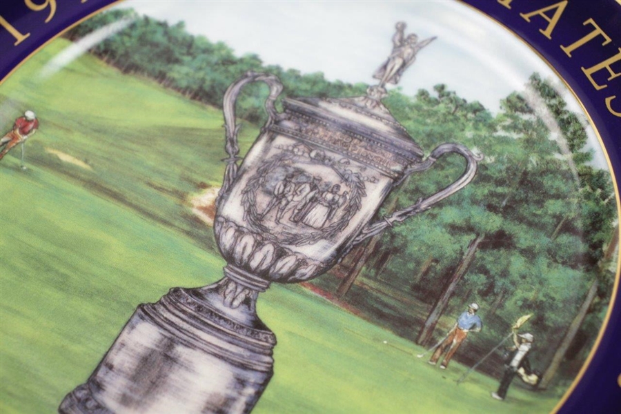 Ken Venturi's Personal 1999 US Open at Pinehurst No. 2 Merry Scotland Designs Plate