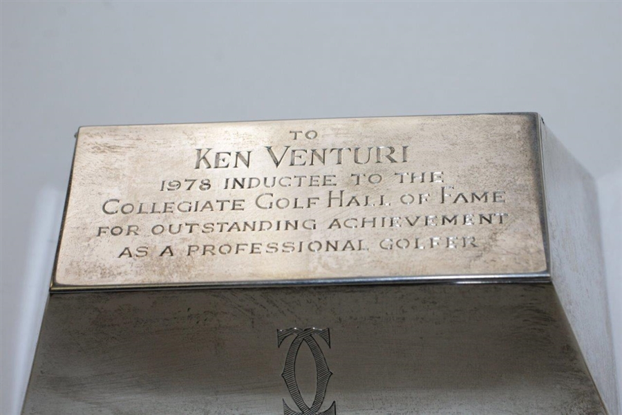Ken Venturi's 1978 Collegiate Golf Hall of Fame for Outstanding Achievement Award