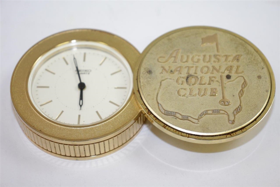 Ken Venturi's Undated Augusta National Golf Club Seiko Clock