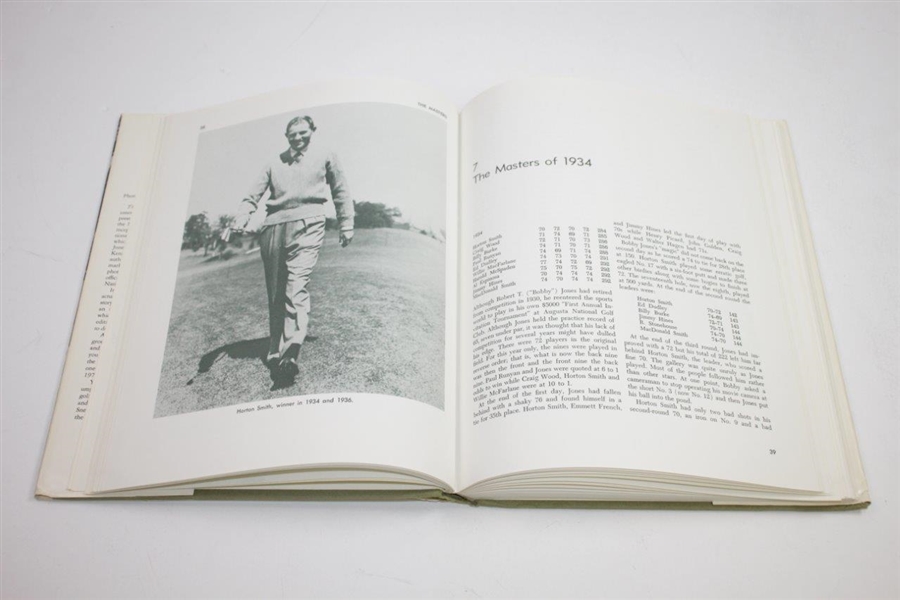 Ken Venturi's 'The Masters: Profile of a Tournament' Book Signed & Inscribed by Taylor JSA ALOA