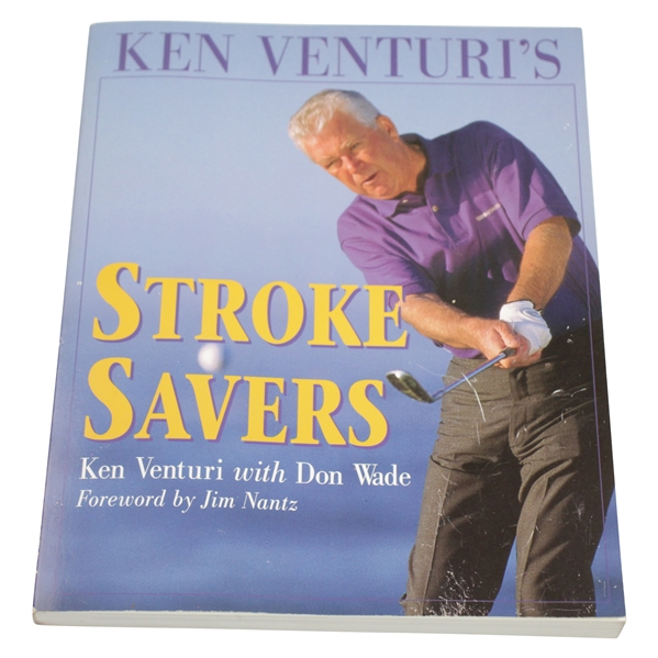 Ken Venturi's Personal 'Stroke Savers' Book by Venturi & Don Wade
