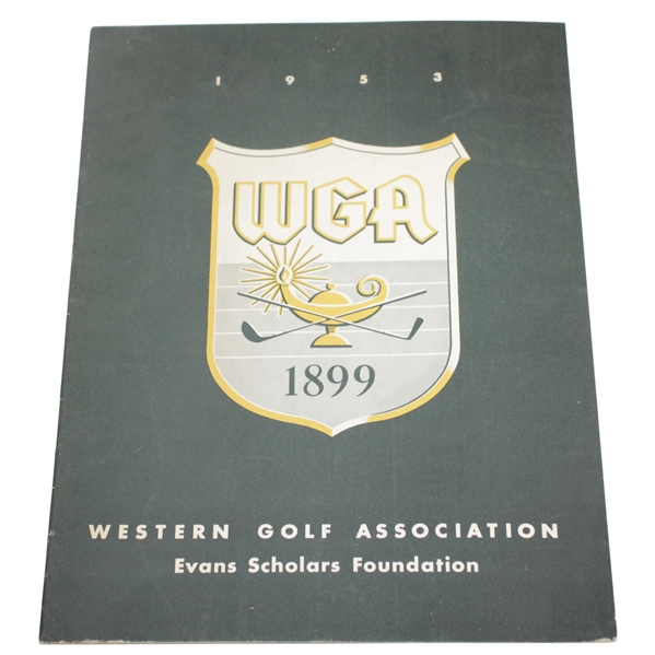 1953 Western Golf Association Evans Scholars Foundation Program - Rod Munday Collection