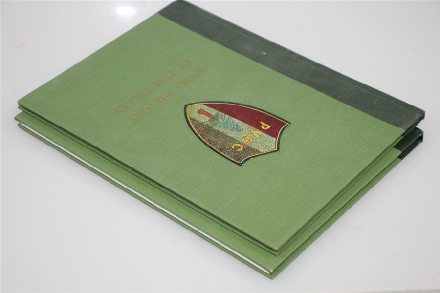 Pine Valley Golf Club 'Short History of Pine Valley' & 'A Chronicle' Golf Books