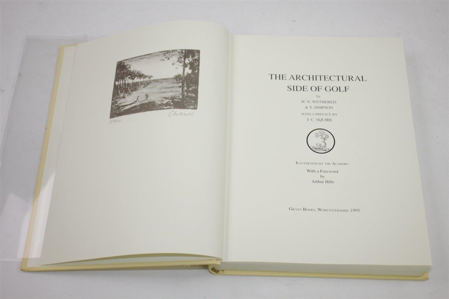 Ltd Ed 'The Architectural Side of Golf' by H.N. Wethered & T. Simpson #462/565 - 1995