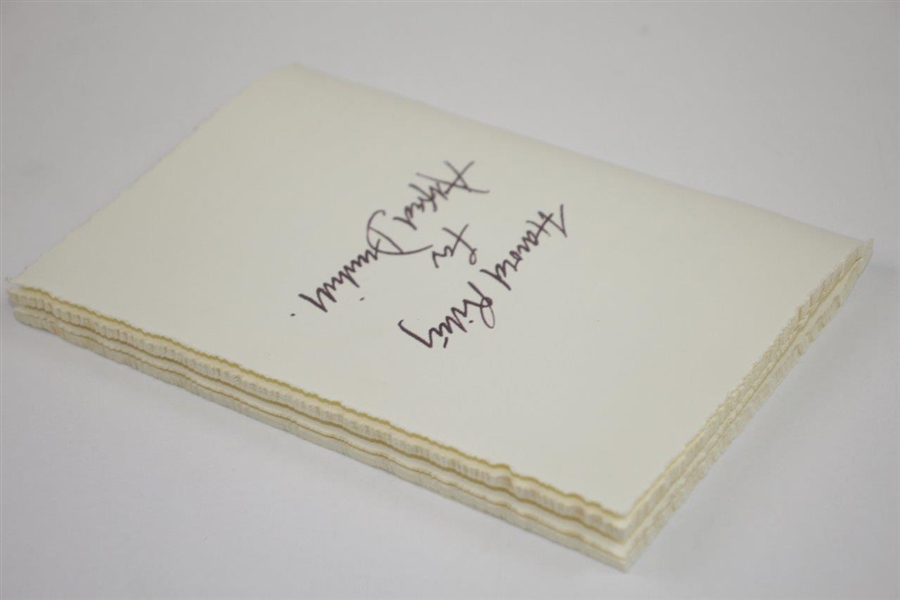 'Harold Riley for Alfred Dunhill' Sketch Book Signed by Harold Riley JSA ALOA