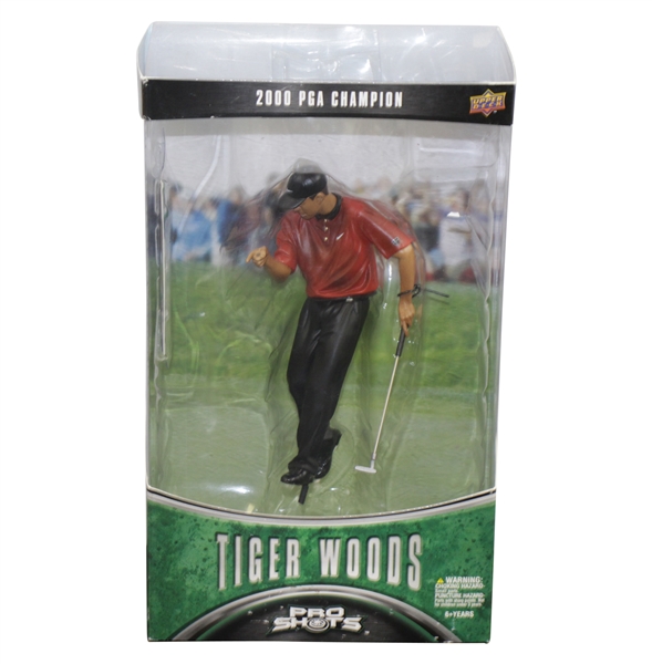 Tiger Woods Upper Deck ProShots 2000 PGA Champion Figurine in Original Packaging