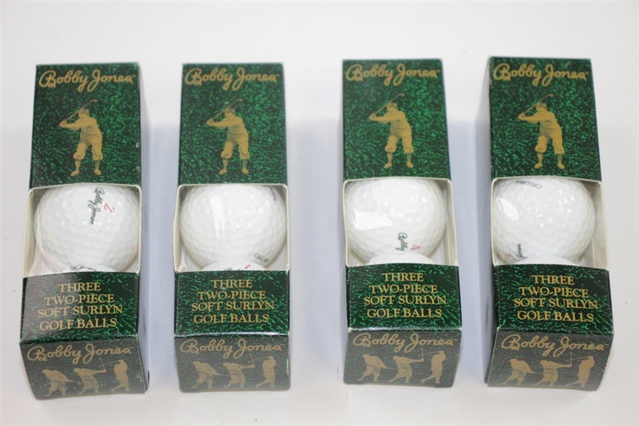 Bobby Jones Callaway Golf Full Dozen Golf Balls in Original Box - Good Condition