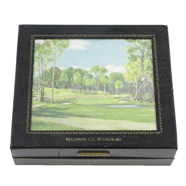 Bellerive Country Club Box of Dozen MacGregor DX Tourney Golf Balls - Three Sleeves