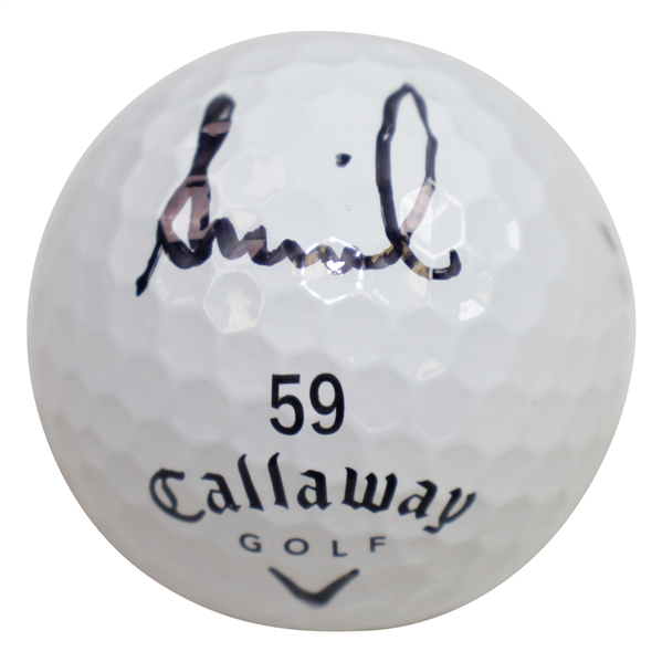 Annika Sorenstam Signed Personal 59 Callaway Logo Golf Ball JSA ALOA