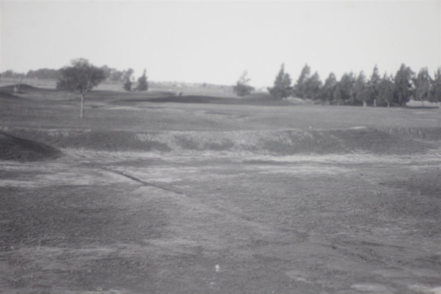 1920's Photo Jockey Club Beunos Aires Trap on 16 & Side of 17 Green - Wendell Miller Collection