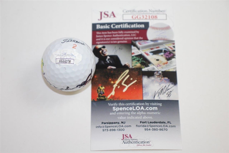 Gary Player Signed Masters Logo Golf Ball JSA #GG32108