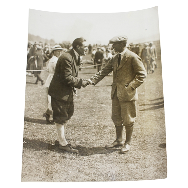 Abe Mitchell Being Congratulated at Gleneagles Tournament Graphic Photo Union Photo - Victor Forbin Collection