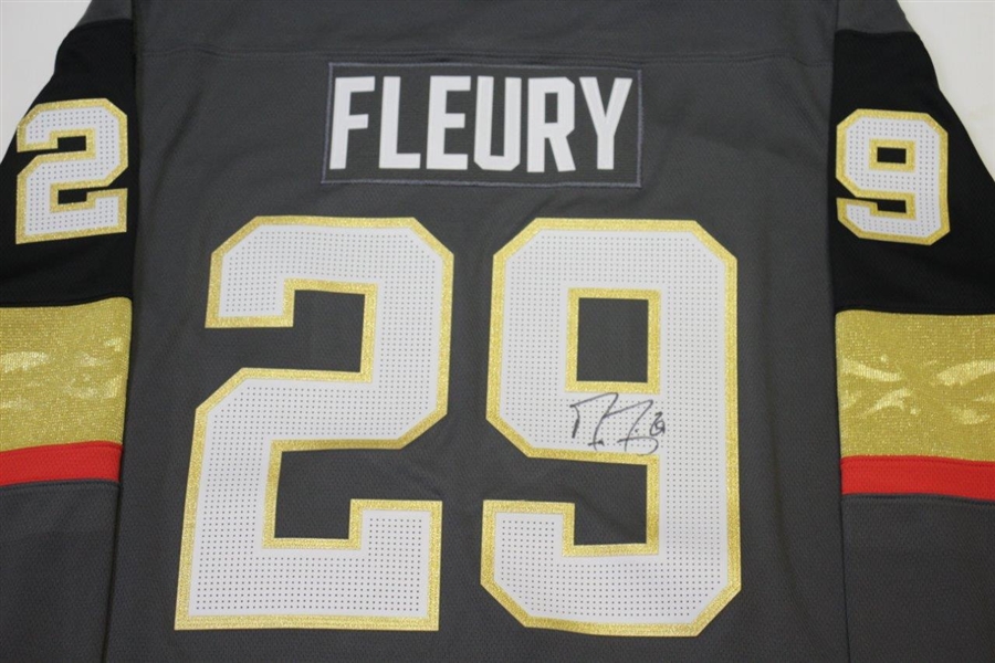 Marc-Andre Fleury Signed NHL Las Vegas Knights Jersey JSA ALOA