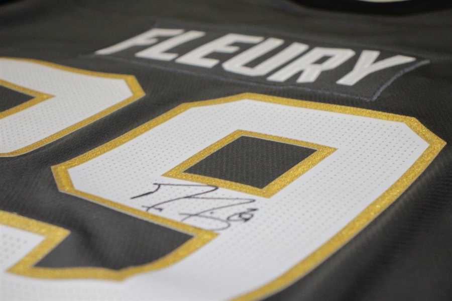 Marc-Andre Fleury Signed NHL Las Vegas Knights Jersey JSA ALOA