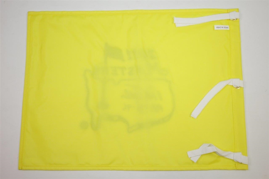 Nick Faldo Signed 2011 Masters Embroidered Flag with '1989-90-96' JSA #K52230