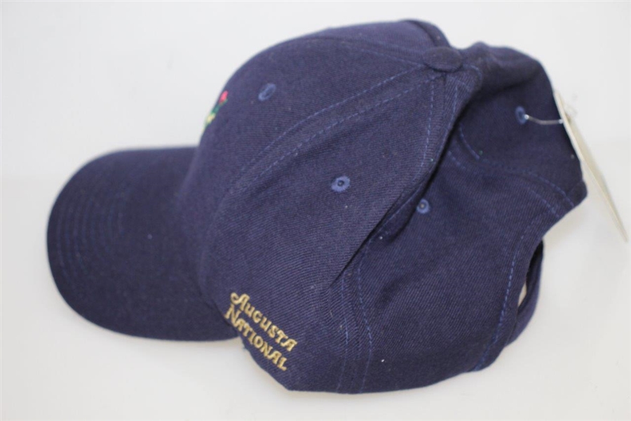 Augusta National Masters Navy Blue Strap Back Hat w/ Logo