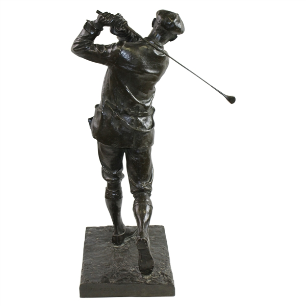 Champion Golfer Harry Vardon by Hal Ludlow - REG. 427265 Feb 1904 - 2 plus ft Tall! RARE (5 Known)
