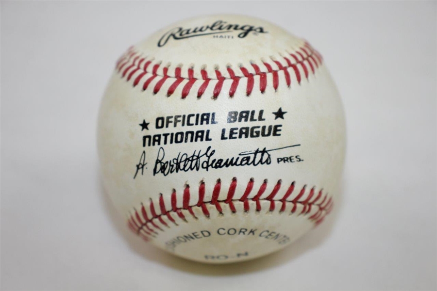 Richard Nixon Signed Rawlings Official National League Baseball JSA FULL #Z90577