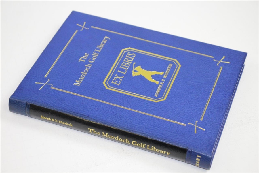 1991 'The Murdock Golf Library' Deluxe Ltd Author's Edition #20/21 Signed by Author Murdoch
