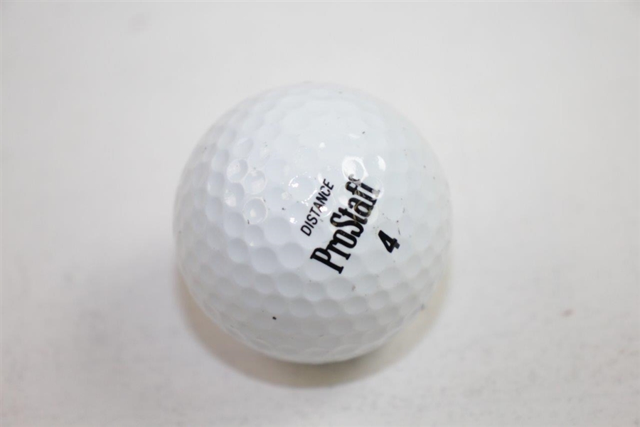 Tom Weiskopf Signed Wilson ProStaff Logo Golf Ball JSA ALOA