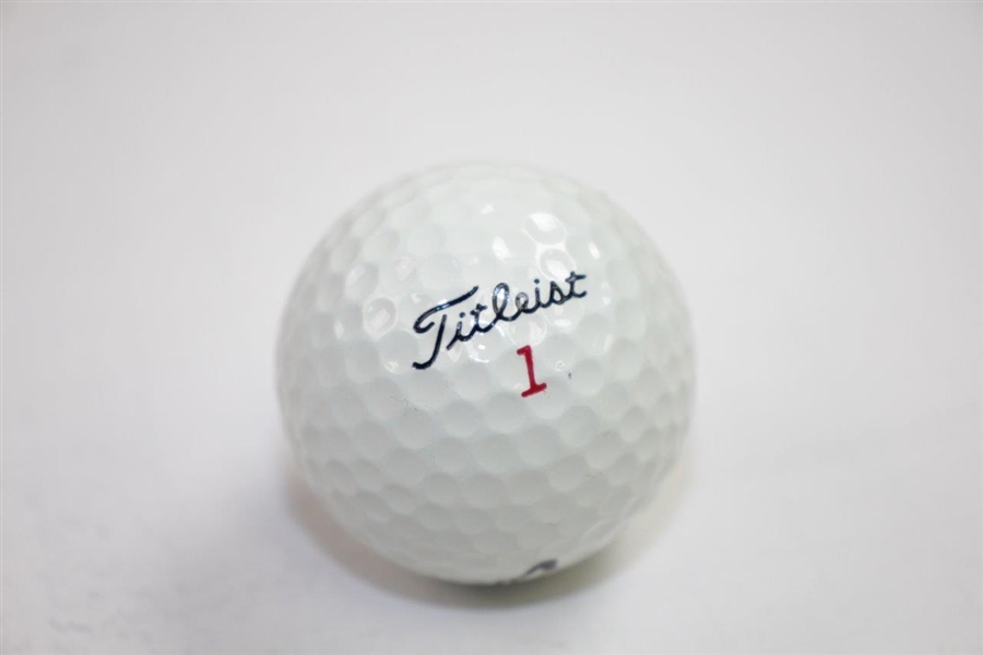 Orville Moody Signed Titleist Logo Golf Ball JSA ALOA