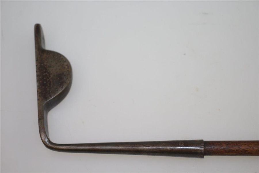 Circa 1920's Gibsons Jonko Hump Back Hand Forged Rustless Putter with Shaft Stamp