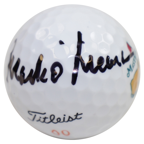 Mark O'Meara Signed Masters Logo Golf Ball BECKETT #F51488