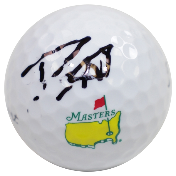 Danny Willett Signed Masters Logo Golf Ball JSA #V33797