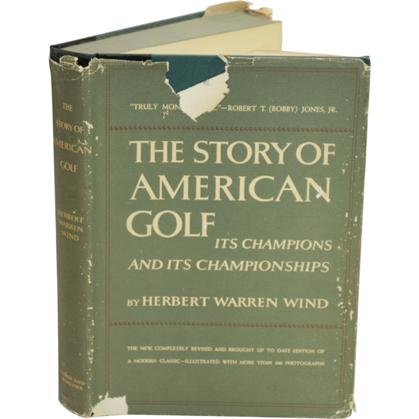 1956 'The Story of American Golf: Its Champions & Its Championships' by Herbert Warren Wind Sourced From Bert Yancey