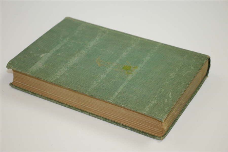 1939 'Around Golf' Book by J.S.F. Morrison Sourced From Bert Yancey