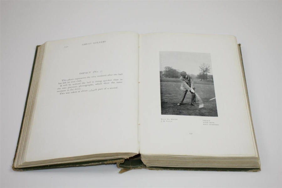 1904 'Great Golfers: Their Methods at a Glance' Book by George W. Beldam Sourced From Bert Yancey