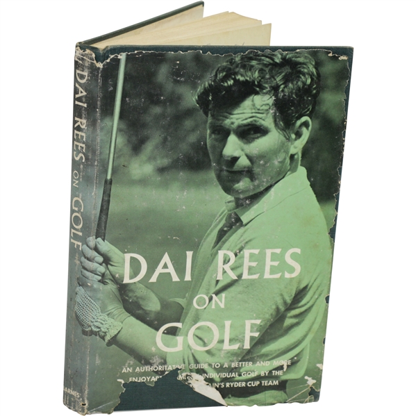 1959 'Dai Rees on Golf' Book by Dai Rees Sourced From Bert Yancey