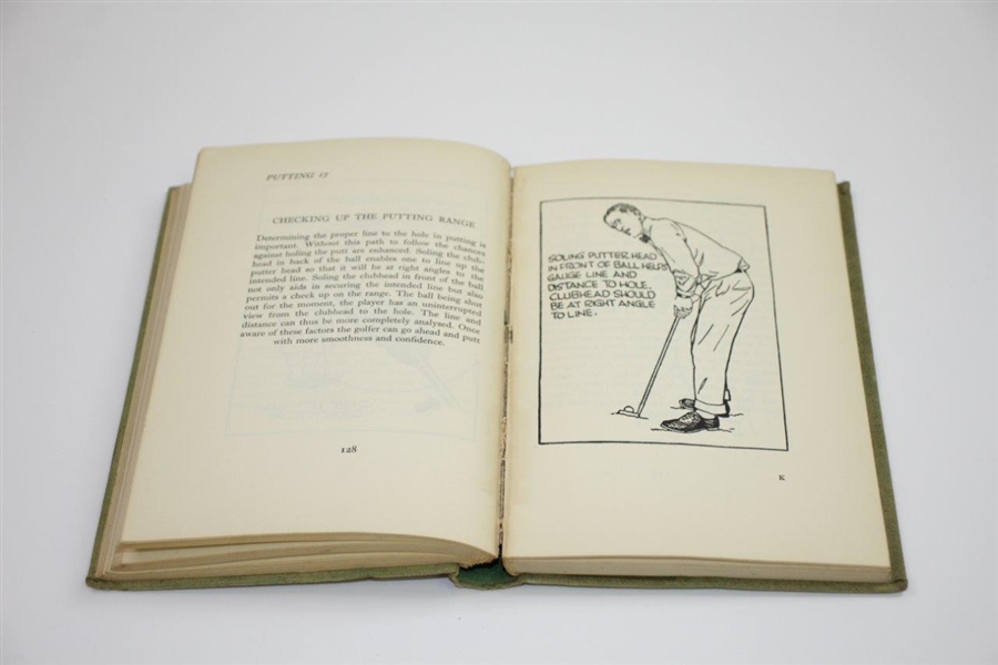 1933 'Golf Technique Simplified' Book by George E. Lardner Sourced From Bert Yancey