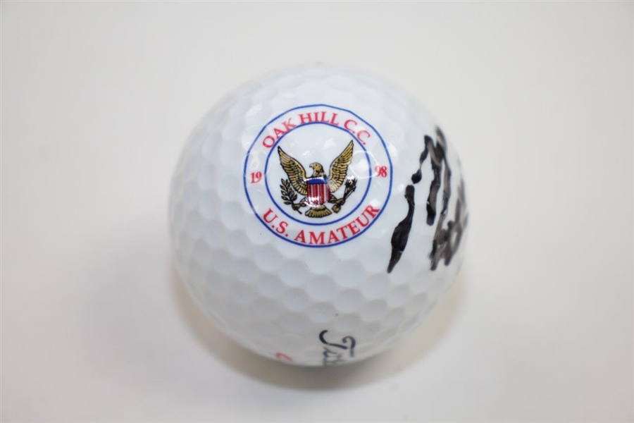 Matt Kuchar Signed 1998 US Amateur at Oak Hill C.C. Logo Golf Ball JSA ALOA
